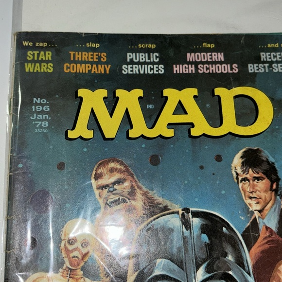 MAD MAGAZINE STAR WARS EDITION No.196 Jan ‘78 - Picture 5 of 9